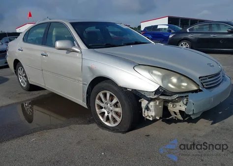 2003 Lexus Es 300 z USA, uszkodzony, nr VIN JTHBF30G036017158